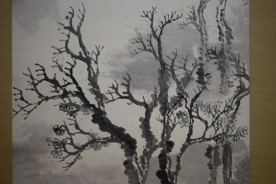 真作/松山/深渓群鳥図/桐共箱付/布袋屋掛軸HI-143 真作/松山/深渓群鳥図/桐共箱付/布袋屋掛軸HI-143 - メルカリ