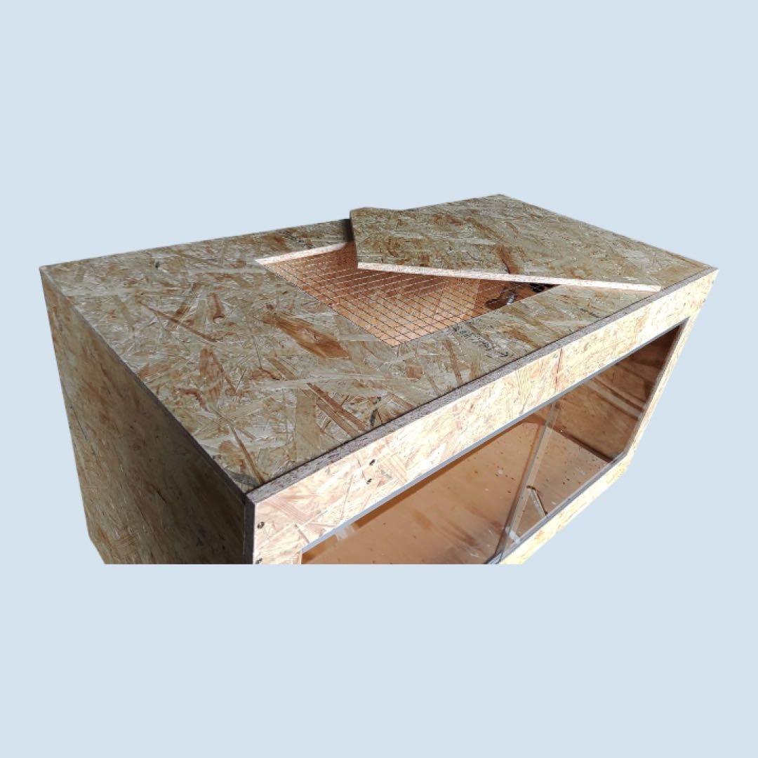 爬虫類ケージ 90×45×45㎝ リクガメ フトアゴ ゲージ 小動物 - メルカリ