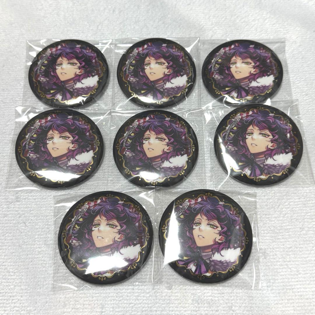 悪魔執事と黒い猫 あくねこ 4周年 缶バッジ 箔押しキャラバッジ ラムリ