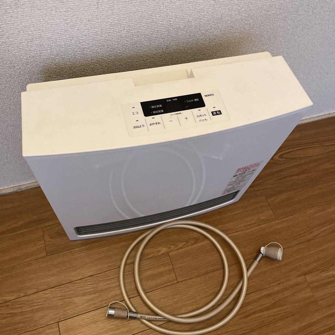 ノーリツ ガスファンヒーター 都市ガス 木造11畳/コンクリート15畳用