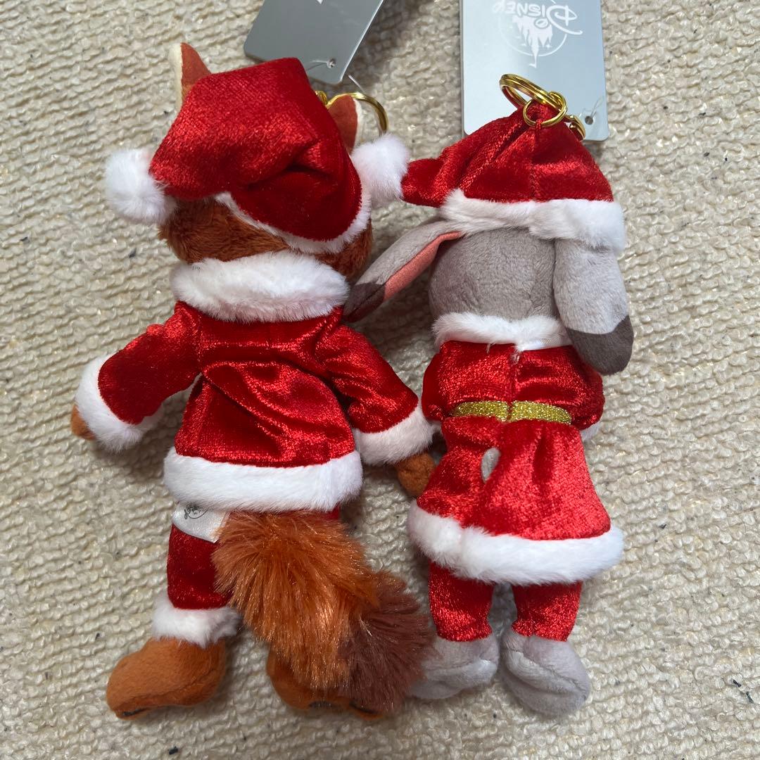 新品未使用】ディズニーストア ズートピア ニック ジュディ サンタ