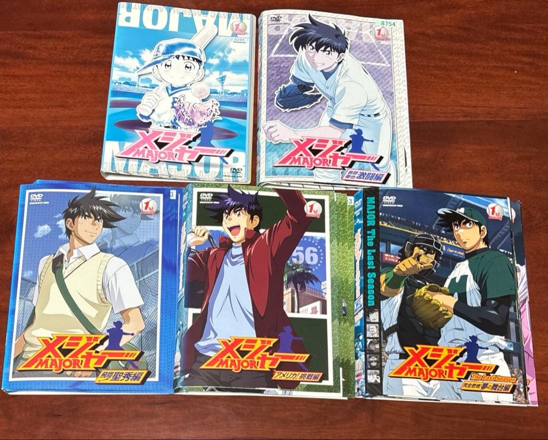 メジャー 1st,2nd,3rd,4th,6thシーズン 全巻完結セット dvd メジャー 1st,2nd,3rd,4th,6thシーズン 全巻完結セット dvd