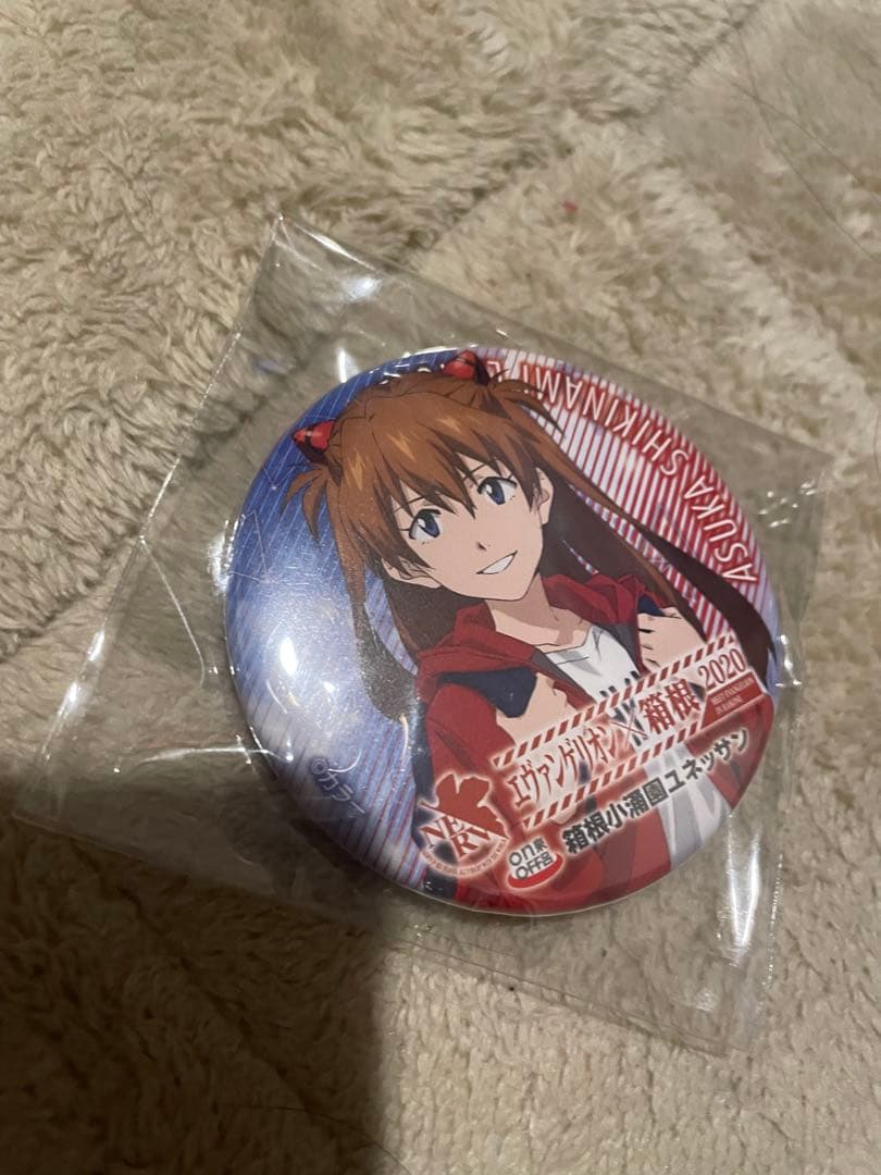 エヴァ アスカ・ラングレー 箱根 2020 ユネッサン 缶バッジ - メルカリ