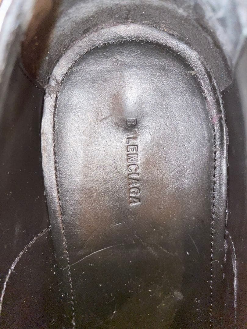 バレンシアガ リノダービー リノブーツ サイズ40 - メルカリ