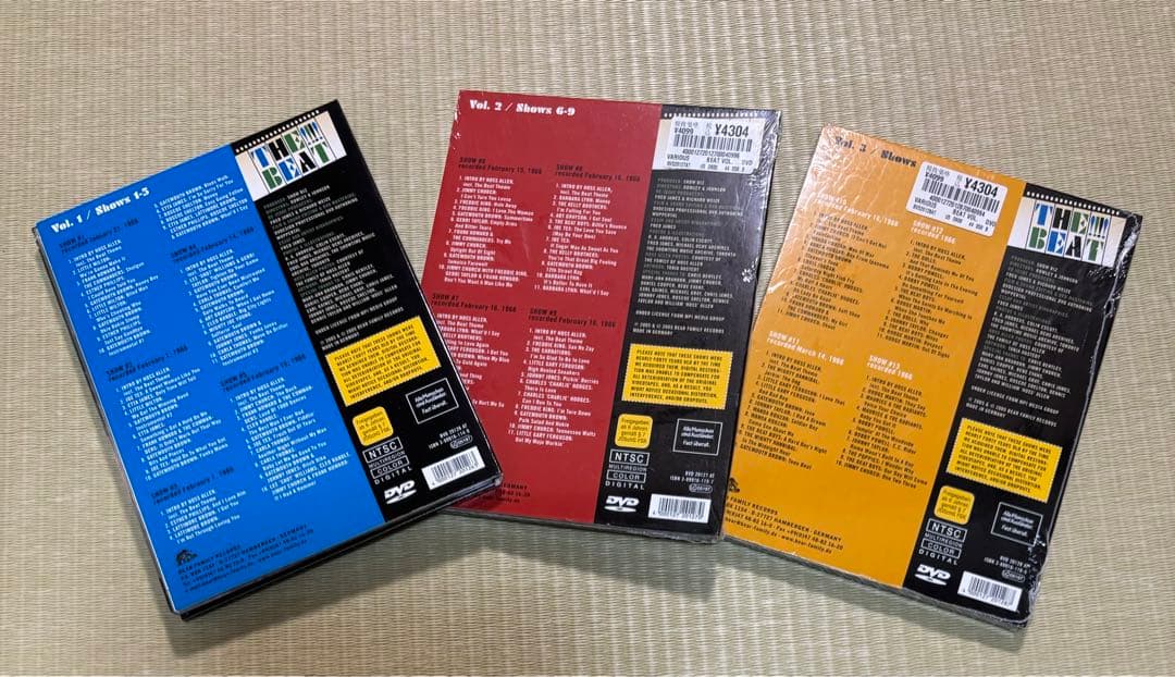 ミュージック THE BEAT VOL.1-3 LEGENDARY R&B AND SOUL