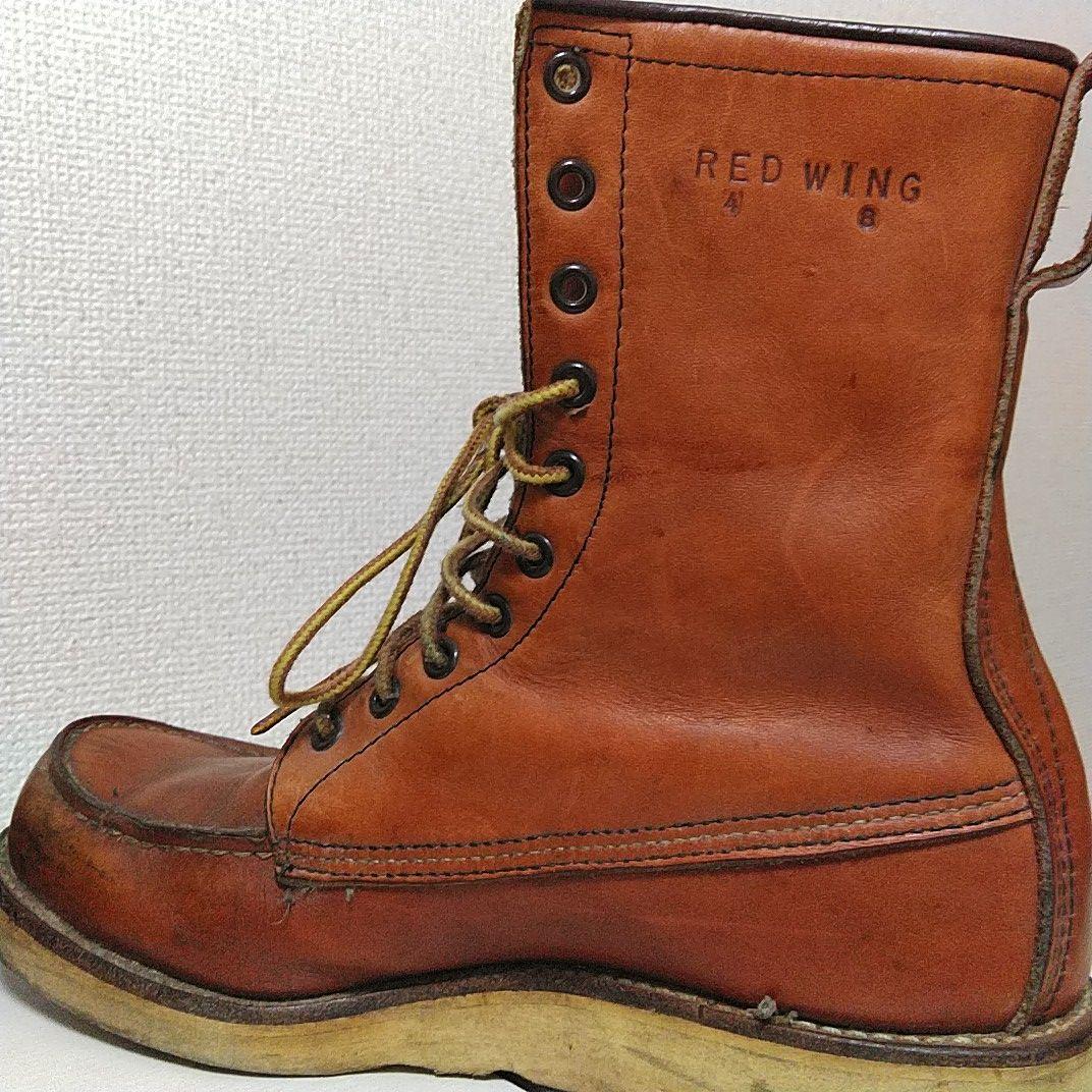 RED WING 877 9E 88年4月 四角犬タグ - メルカリ