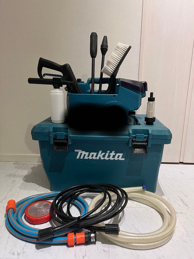 マキタ　充電式高圧洗浄機　MHW080DZK Amazon | マキタ(Makita) コードレス 充電式高圧洗浄機 バッテリ充電器