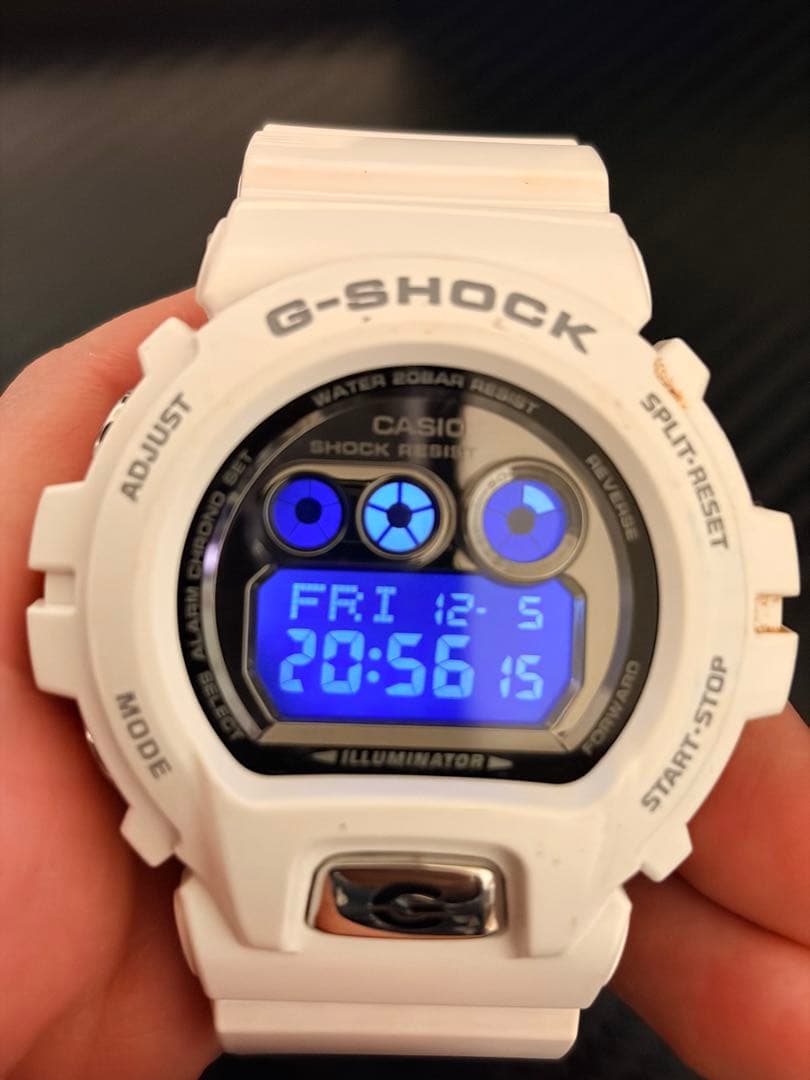 CASIO G-SHOCK ホワイト デジタル腕時計 G-SHOCK 「G-SHOCK」 デジタル腕時計 - ホワイト メンズ : ZOZOTOWN