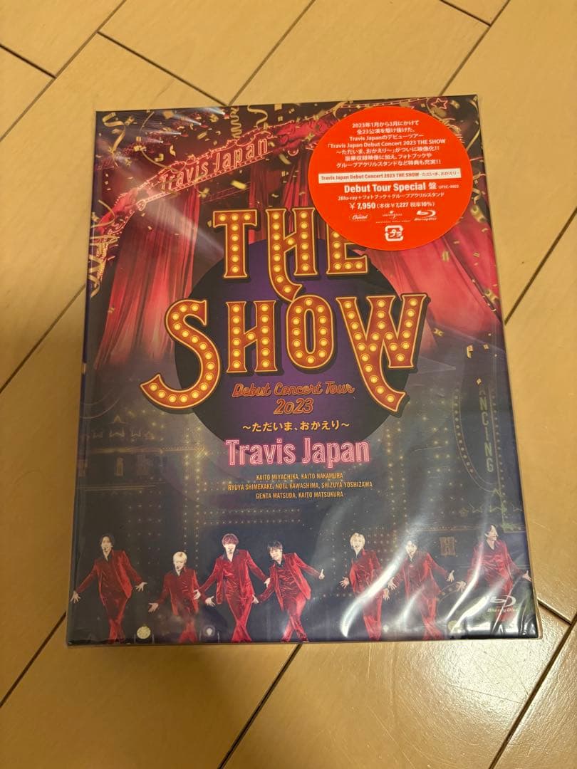 新品未開封アクスタ付TravisJapanライブTHESHOWブルーレイ Travis Japan THE SHOW Blu-ray アクリルスタンド付き - メルカリ