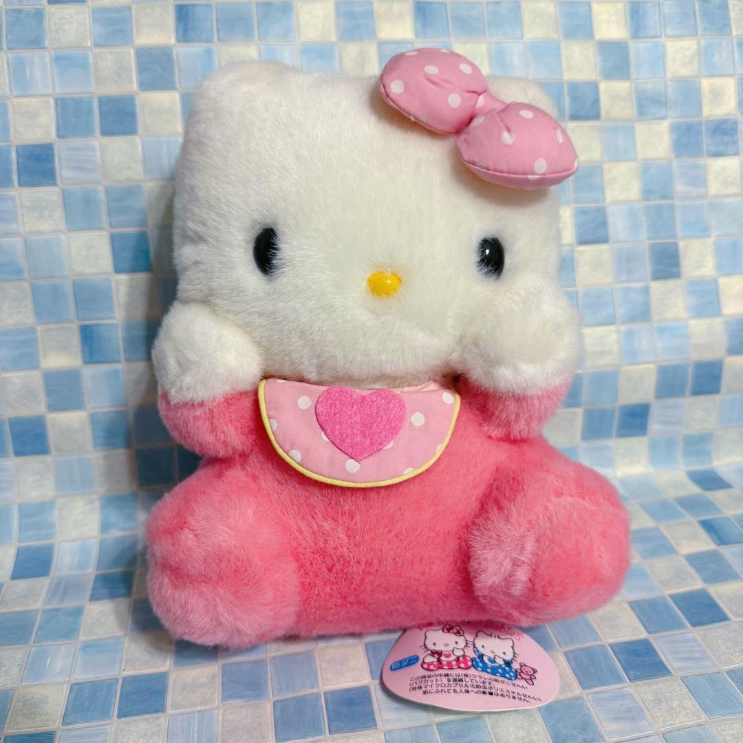 当時物　サンリオ　ベビーキティ　ぬいぐるみ　1996年製　ハローキティ 当時物 サンリオ ベビーキティ ぬいぐるみ 1996年製 ハローキティ