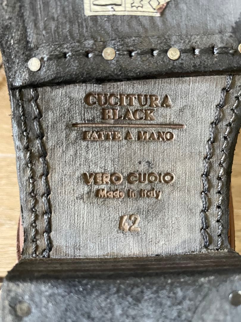 10sei0otto ディエチセイゼロオット レザーシューズ 42 - メルカリ