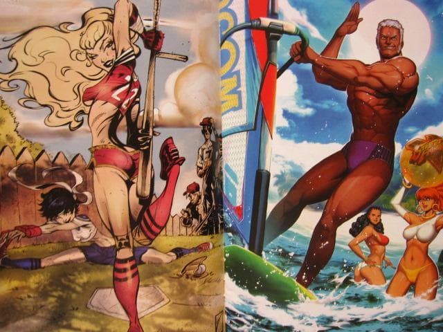 STREET FIGHTER SWIMSUIT SPECIAL　UDON　5冊組