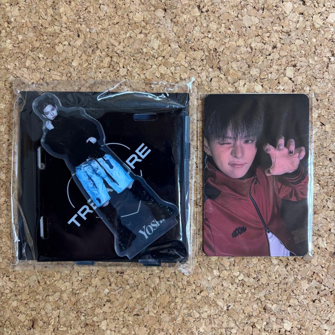 TREASURE YOSHI ヨシ LOVE PULSE アクスタ トレカ - メルカリ