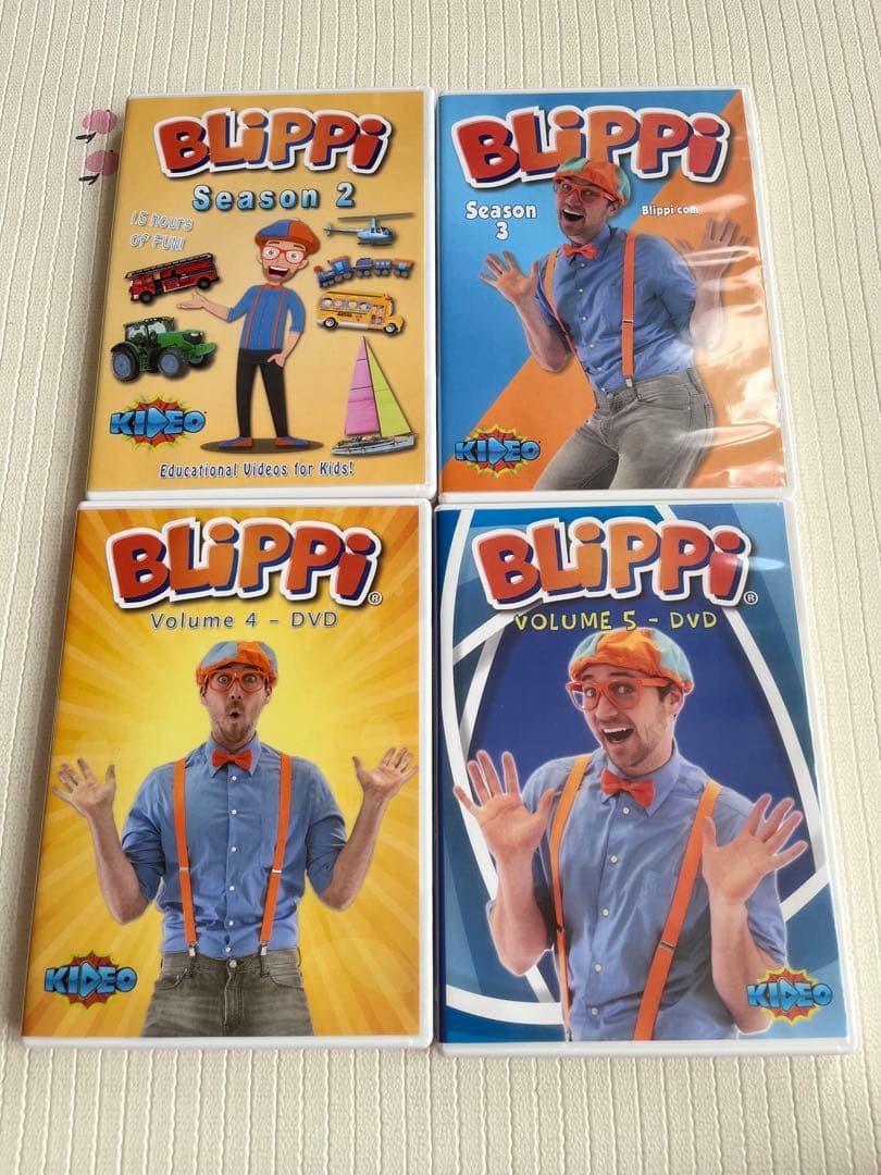 Blippi ブリッピーDVD Season2〜5 Season1おまけ - メルカリ