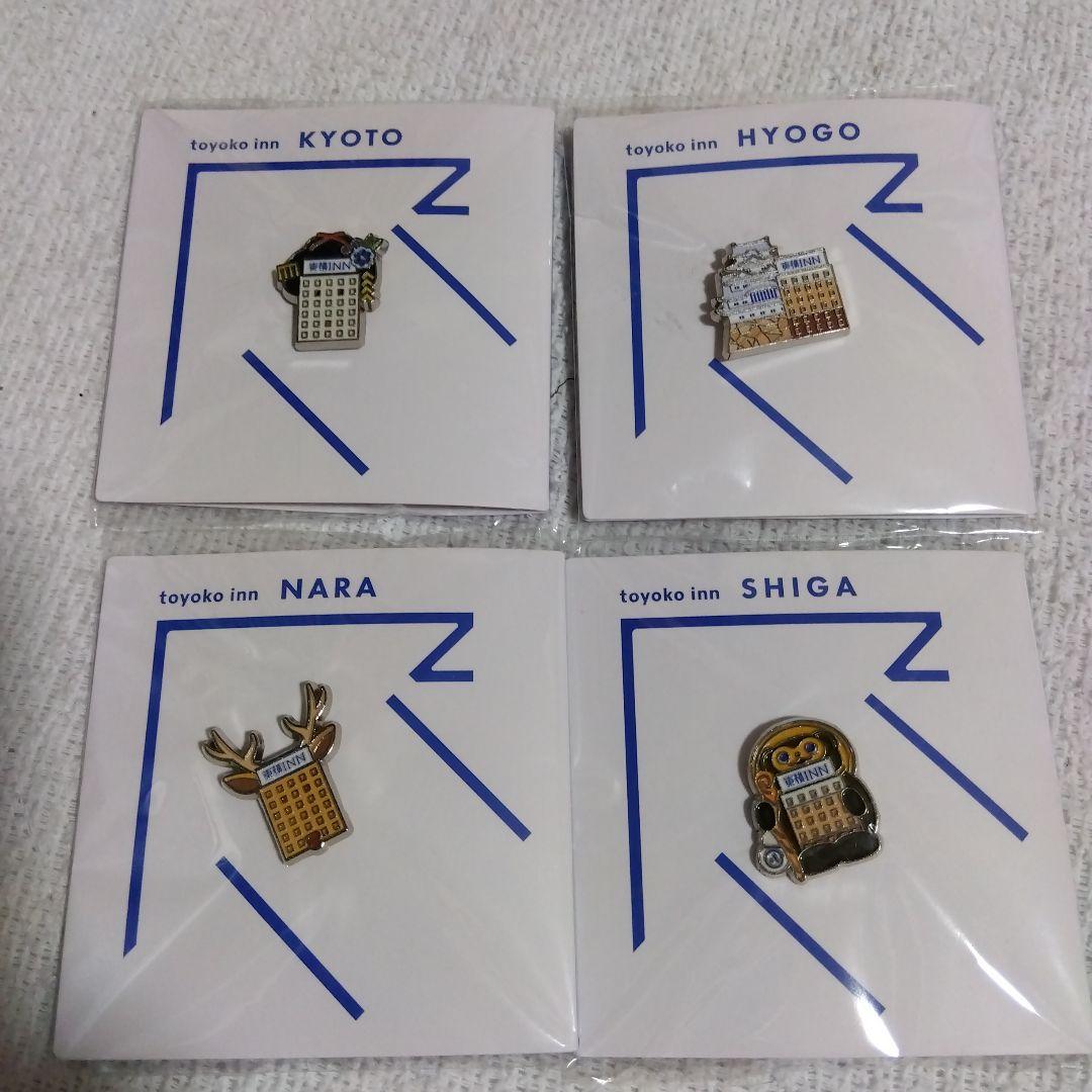東横イン ご当地Genkiバッジ 4個セット - メルカリ