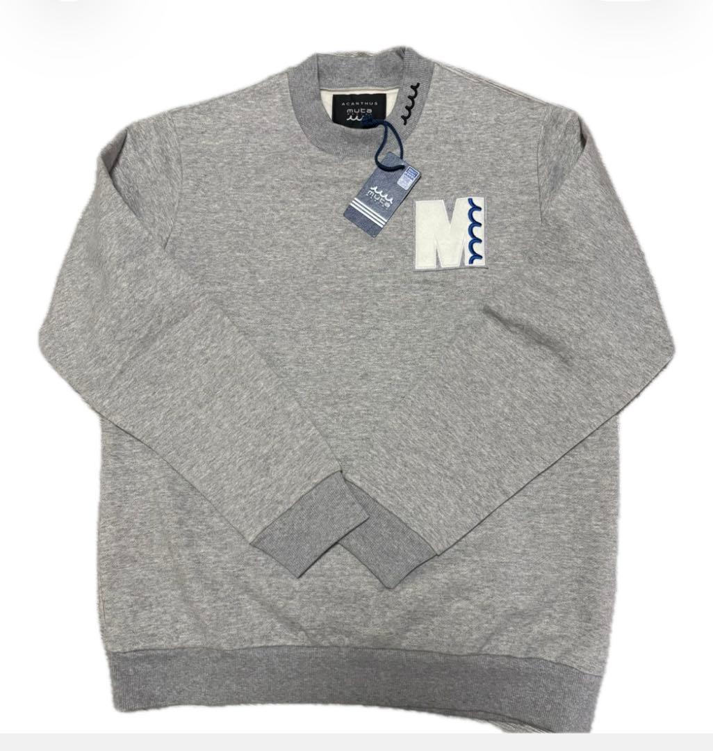 ⭐️新品未使用 ムータマリン モックネックスウェット グレー サイズ7