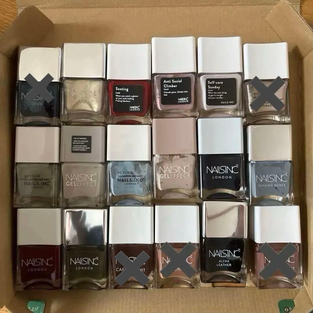 【匿名配送】NAILSINC ネイルズインク マニキュア 21本セット NAILS INC （ネイルズインク）日本公式オンラインショップ｜マニキュア
