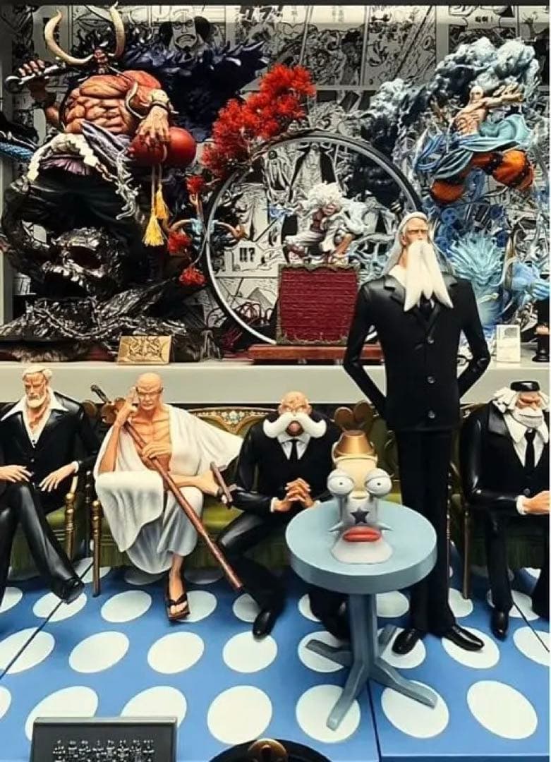 ONE PIECE ワンピース 世界政府 五老星 フィギュア ガレージキット