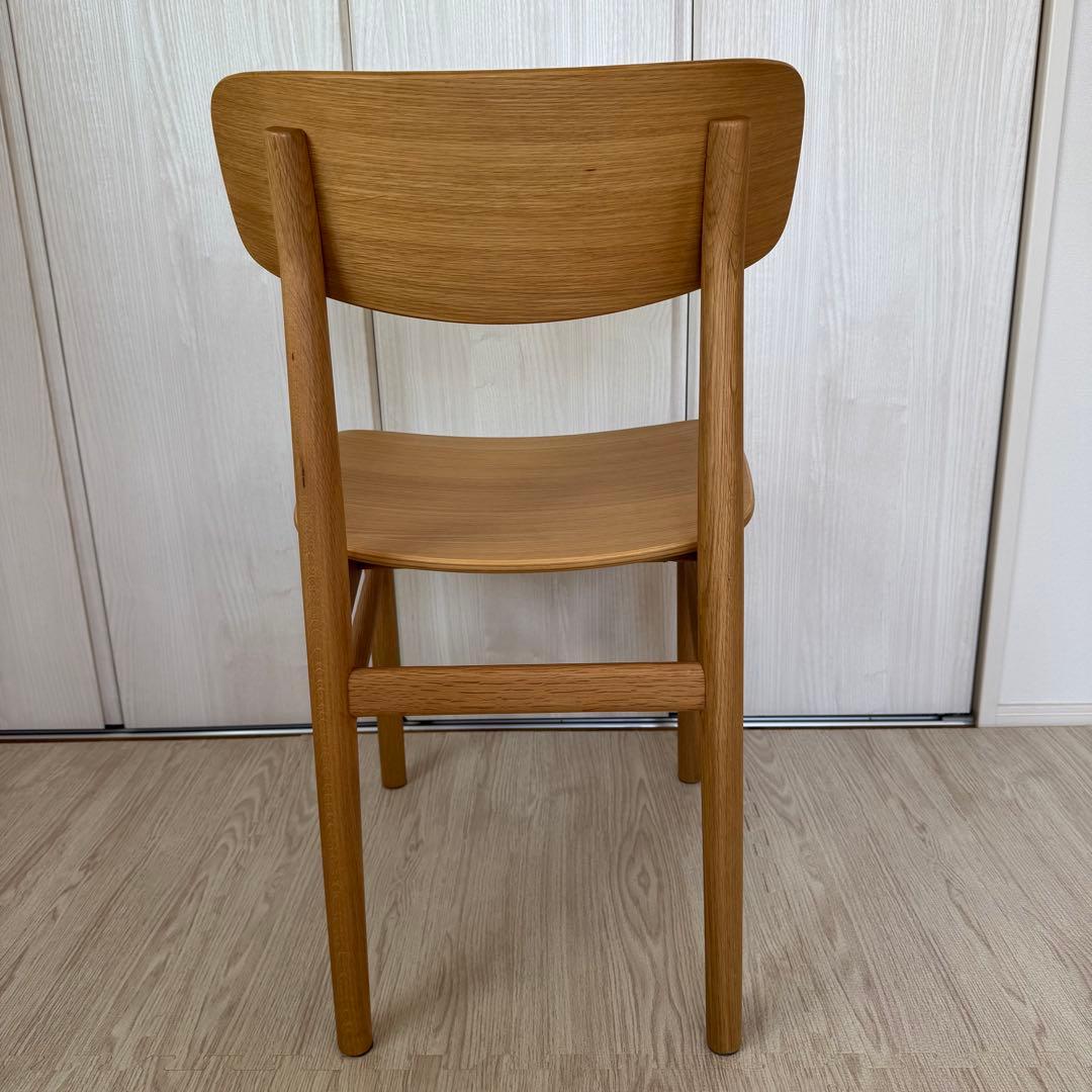 無印良品 ラウンドチェア・オーク材 - メルカリ