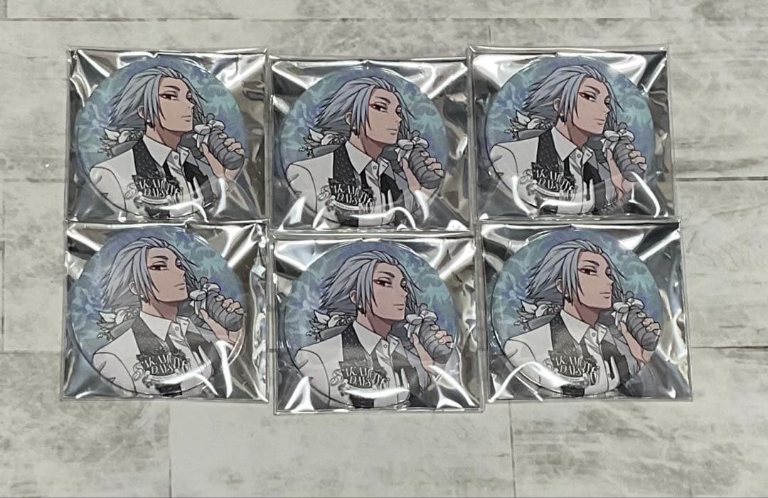 サカモトデイズ 楽 AMO CAFE アモカフェ 缶バッジ