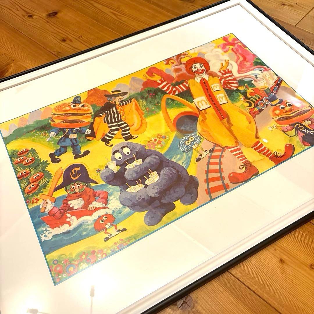 レア！ 1971年 マクドナルドランド ポスター ディスプレイ イービル