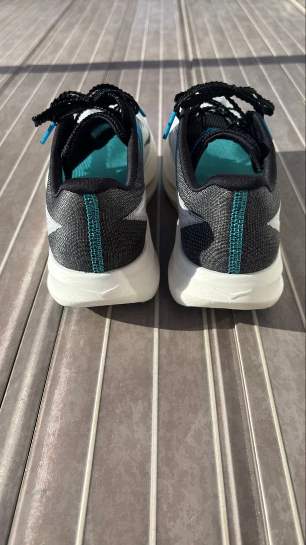 HOKA ROCKET X3 ホカロケットX3 ホワイトブラック　25.5cm