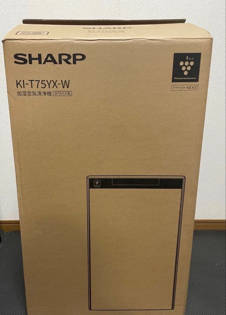 新品】SHARP KI-T75YX-W さくらみこ 空気清浄機【宮崎県手渡し値