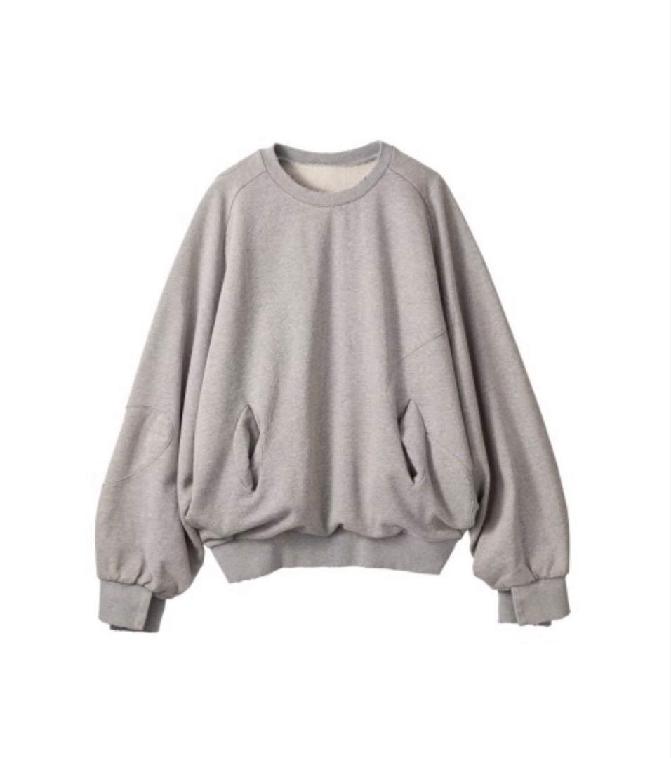 未使用★knuthmarf★panelled volume sweatshirt panelled volume sweatshirt(unisex)/2color | KNUTH MARF
