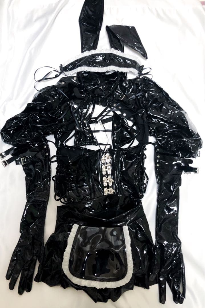 10点SET】美品 歪萌舍 暗黒王朝 ダークメイドバニー コスプレ エナメル