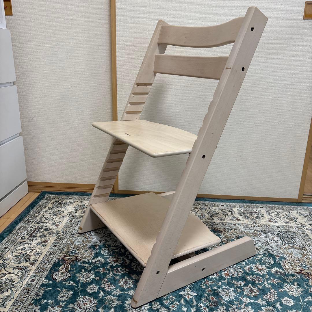 STOKKE ストッケ トリップトラップ / ホワイトウォッシュ　S/N4 ストッケ(STOKKE)｜トリップトラップ｜ ホワイトウォッシュ｜ブリベビ通販