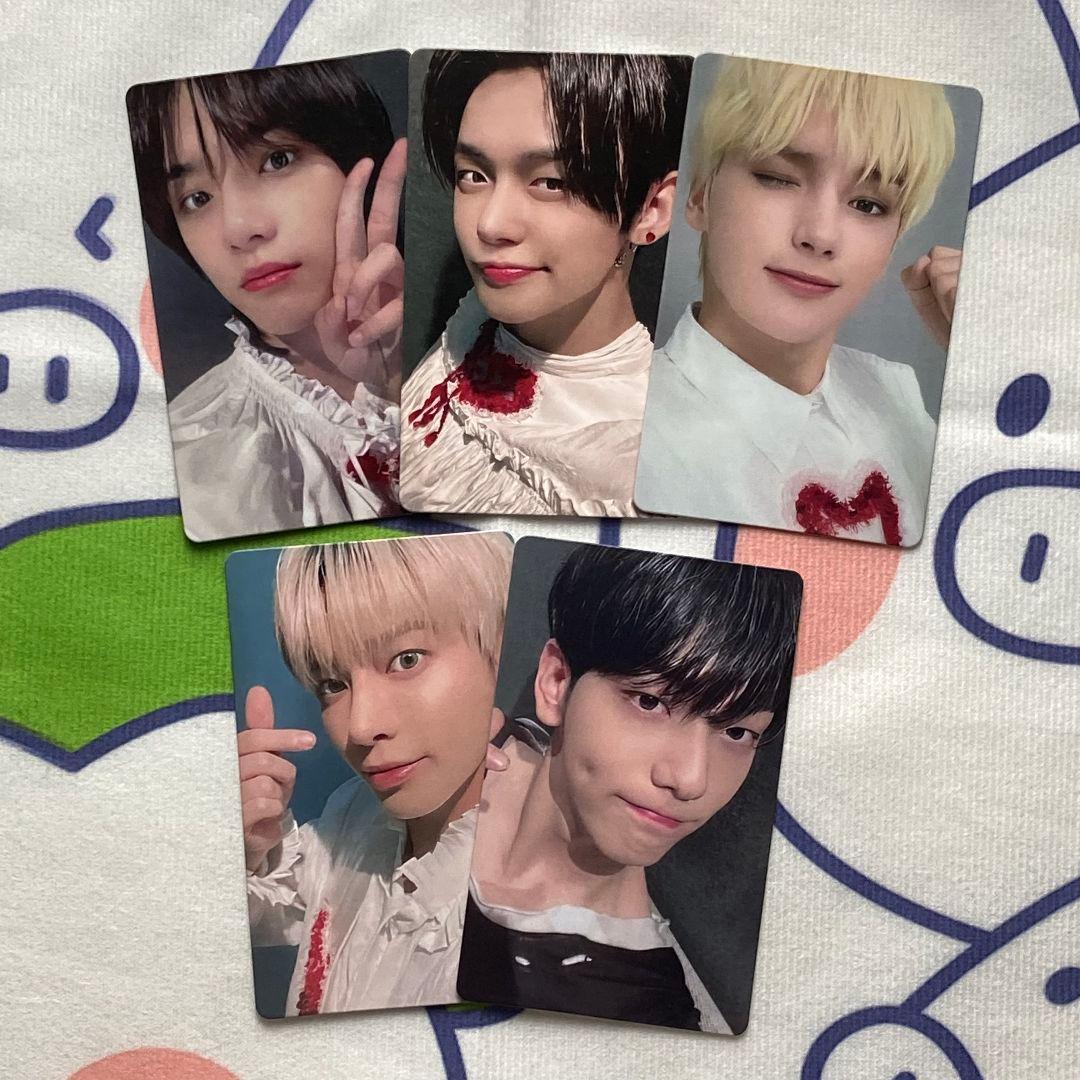 2021 TXT FC アンケート 会員限定 トレカ全員5枚 sermartin1.jpg