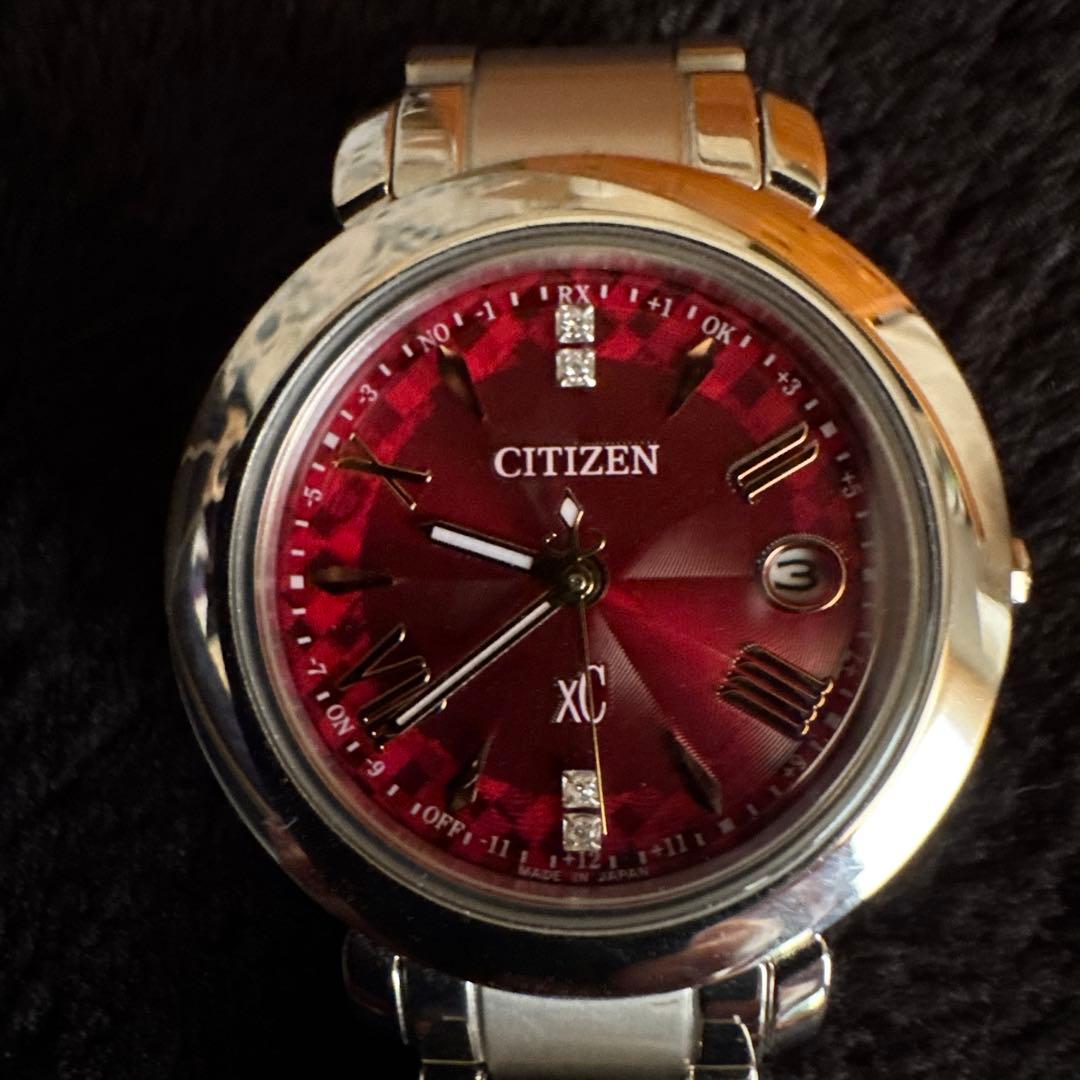 CITIZEN XC アナログ電波時計 赤 ES9440-51X Amazon.co.jp: [CITIZEN] 腕時計 クロスシー JOUNETSU COLLECTION 世界
