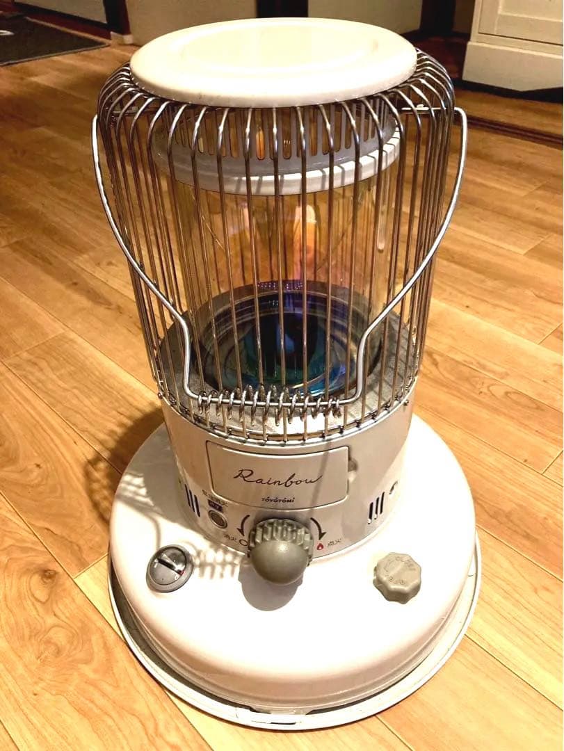 Rainbow トヨトミ 石油ストーブ ホワイト FUJITA SHOP / 対流形石油ストーブ レインボーストーブ