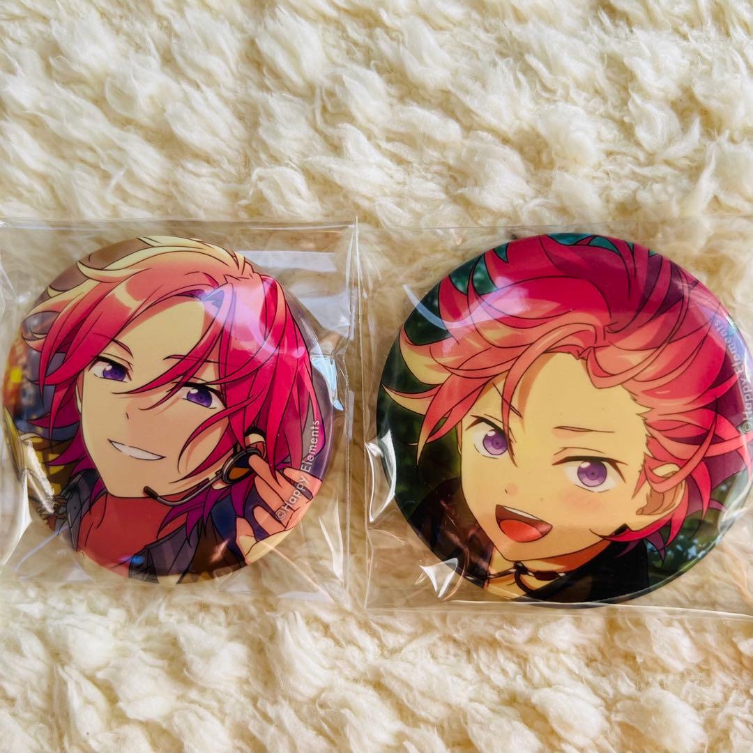 あんスタ 桜河こはく 缶バッジ(幼少期あり)2点セット - メルカリ