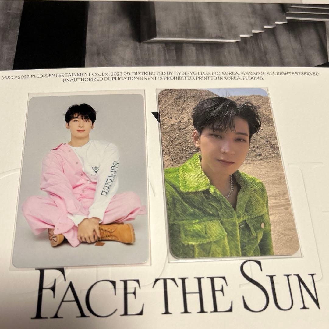 ウォヌ face the sun パワステ特典トレカ CARAT LANDトレカ - メルカリ