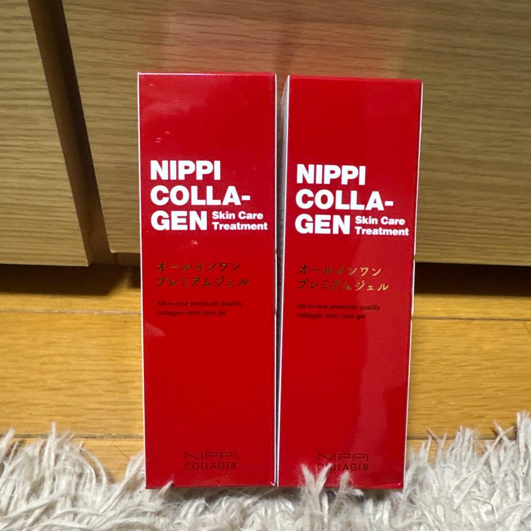 NIPPI オールインワンプレミアムジェル 2本セット オールインワン プレミアムジェル＋全身しっとりセット｜ニッピ