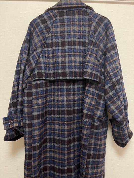 Naptime ロングコート チェック Mサイズ - メルカリ