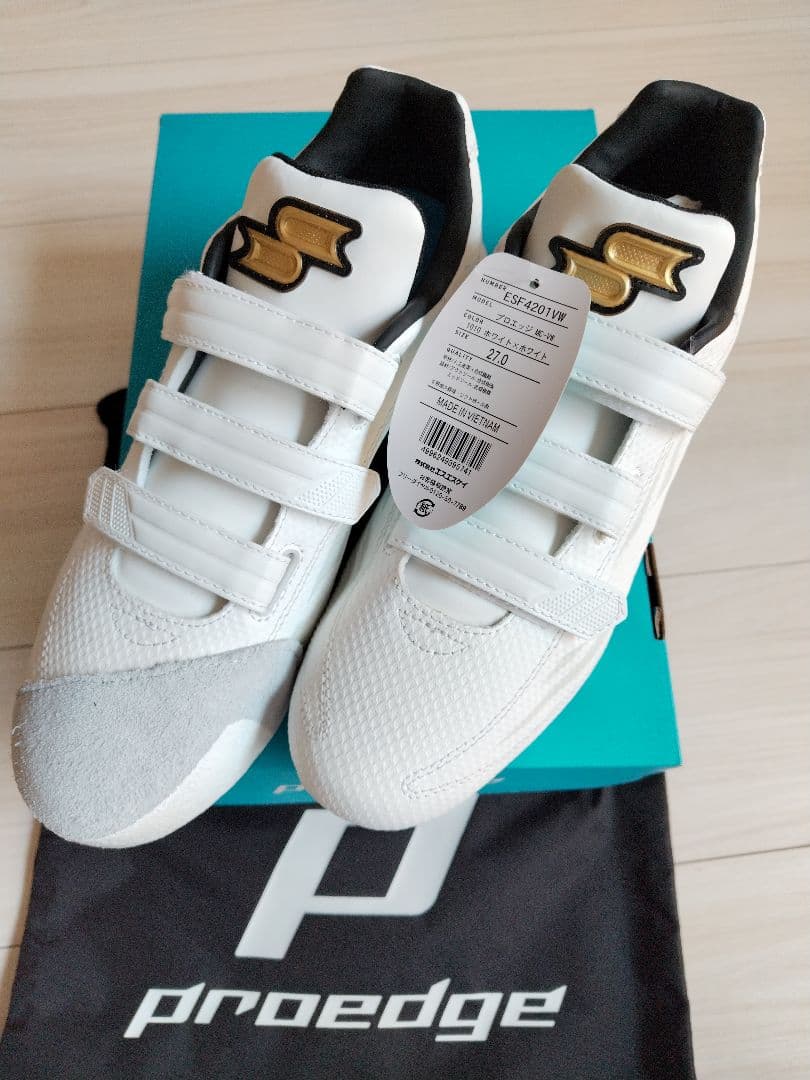 SSKプロエッジMC-VW ホワイト×ホワイト27.0　　Pカバー付 楽天市場】46％OFF 交換往復無料 野球 スパイク ポイント 大人 白 SSK