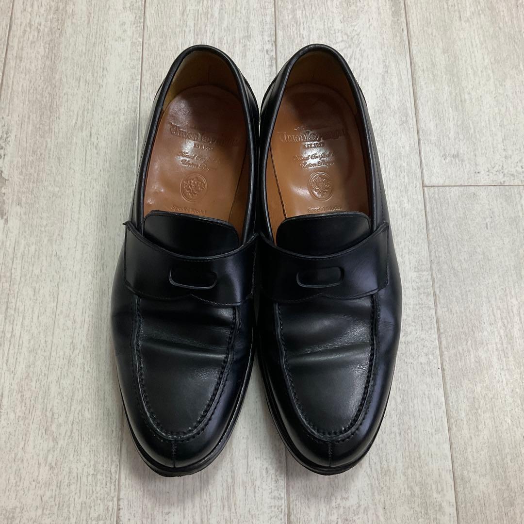 ユニオンインペリアル ローファーU2004 黒 サイズ7 - メルカリ