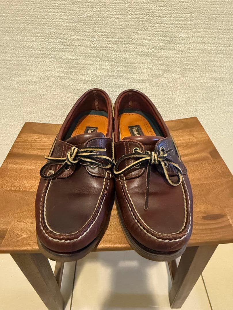 Timberland バーガンディ ローファー EU42 26.5cm