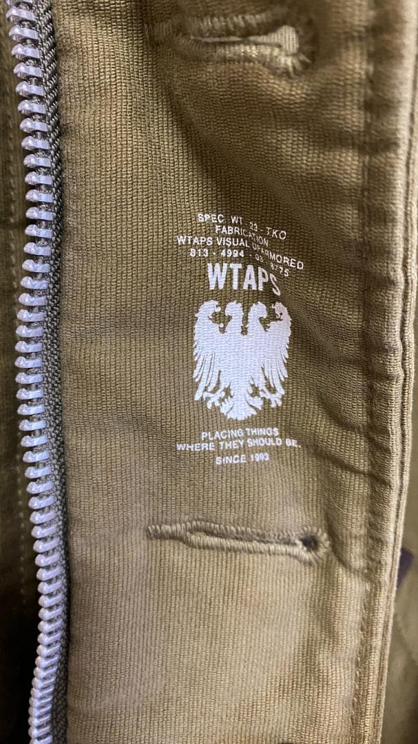 WTAPS 2014AW N-1 オリーブ S ダブルタップス - メルカリ