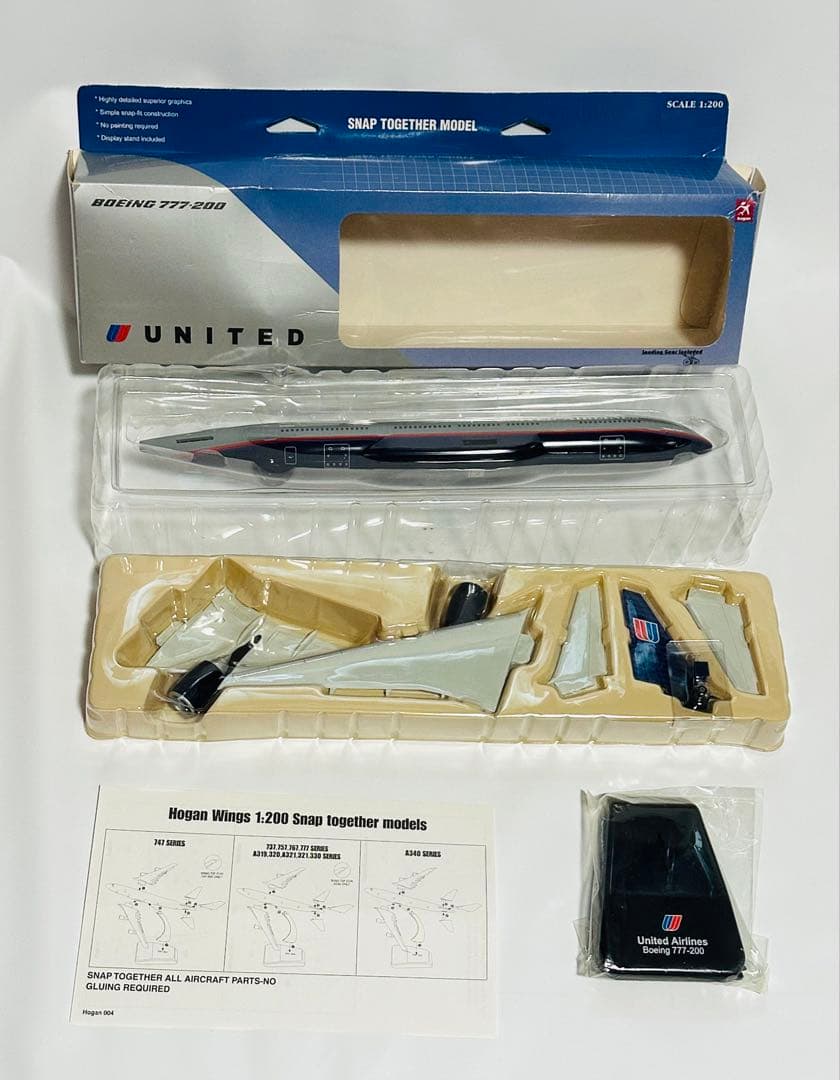 hogan 1/200 ユナイテッド航空 Boeing 777-200 - メルカリ