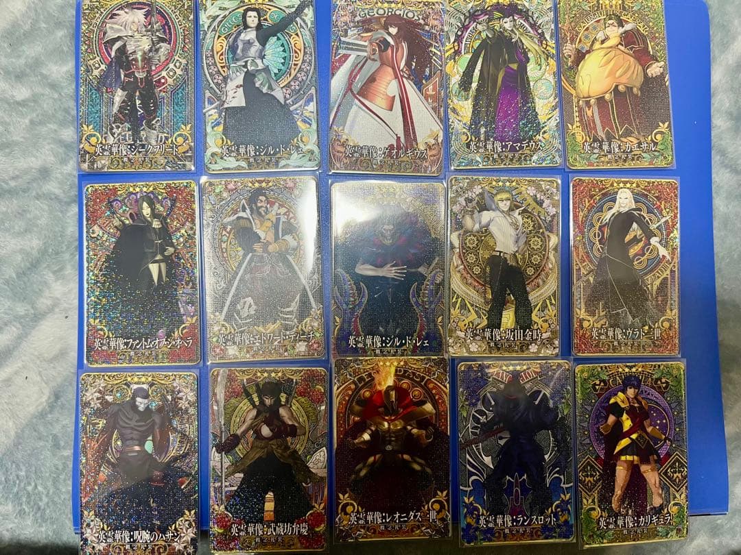 fgoアーケード FGO カード 英霊華像 59枚 フェイタル バラ売り可能