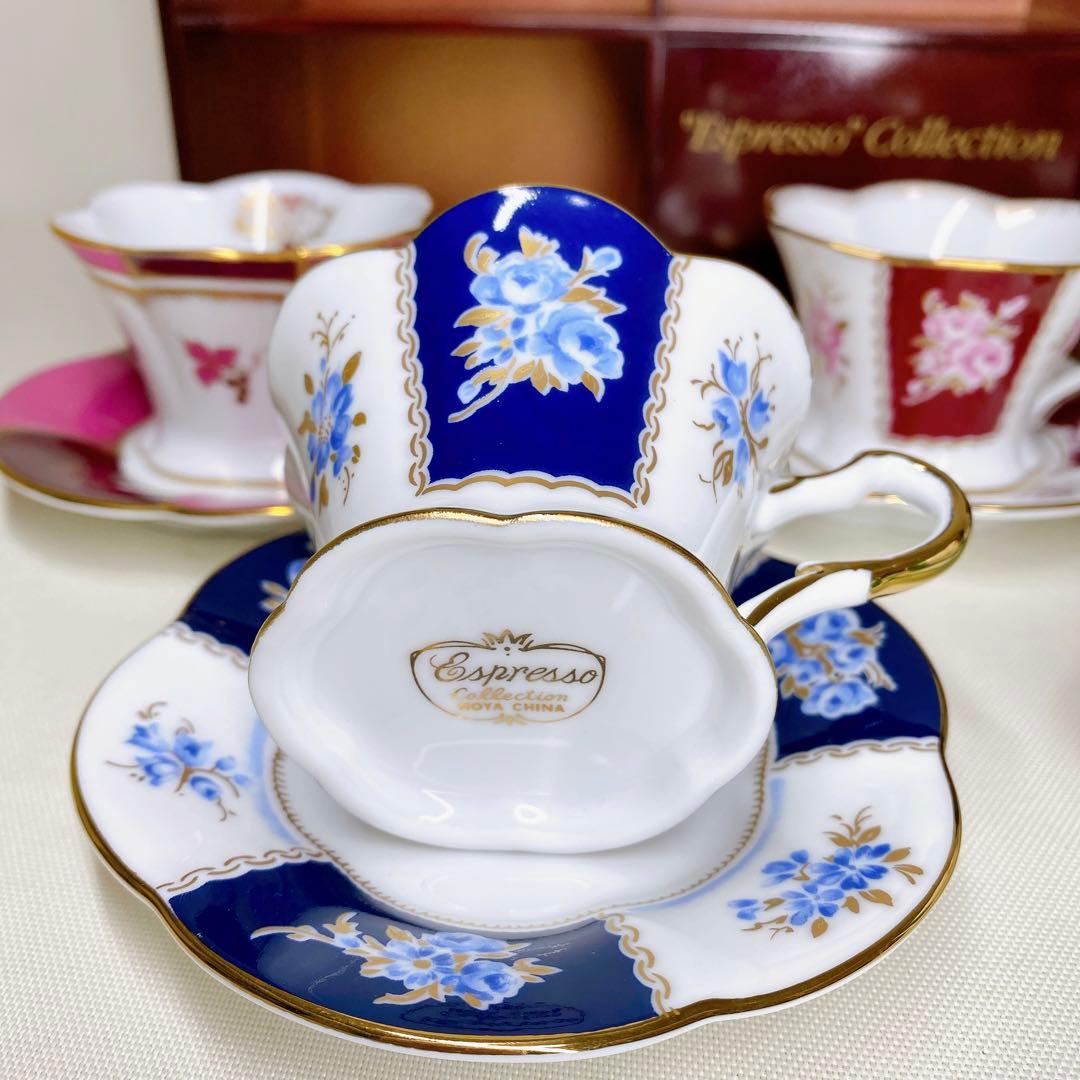 未使用品 HOYA エスプレッソ コレクション カップ&ソーサーセット