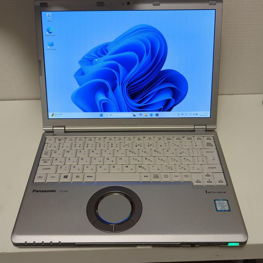 Panasonic let's note CF-SZ6 CF-SZ6RDQVS☆ Panasonic Let's Note SZ6 CF-SZ6 i5-7300U 8GB RAM 256GB SSD Laptop