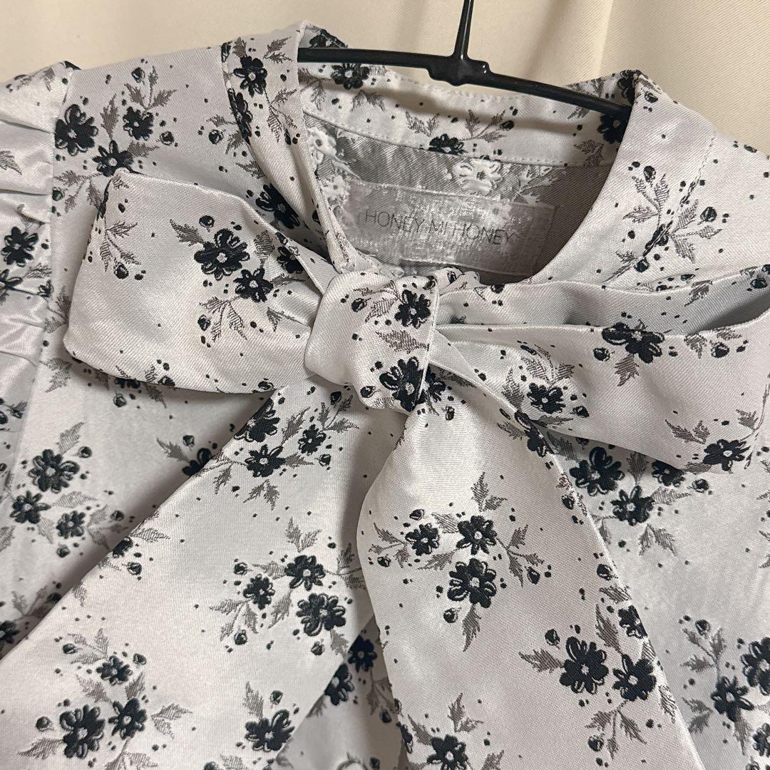 honey mi honey ジャガードワンピ - メルカリ