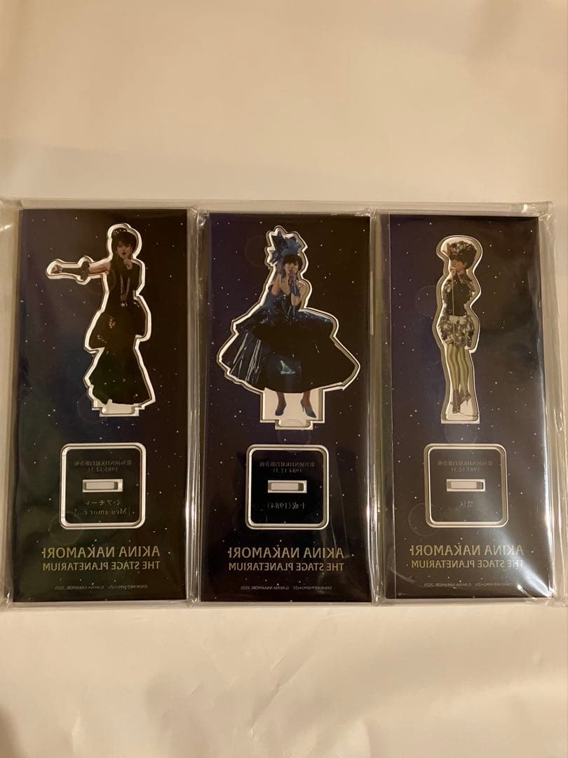 中森明菜 ザ・ステージ・プラネタリウム アクリルスタンド フルコンプ6