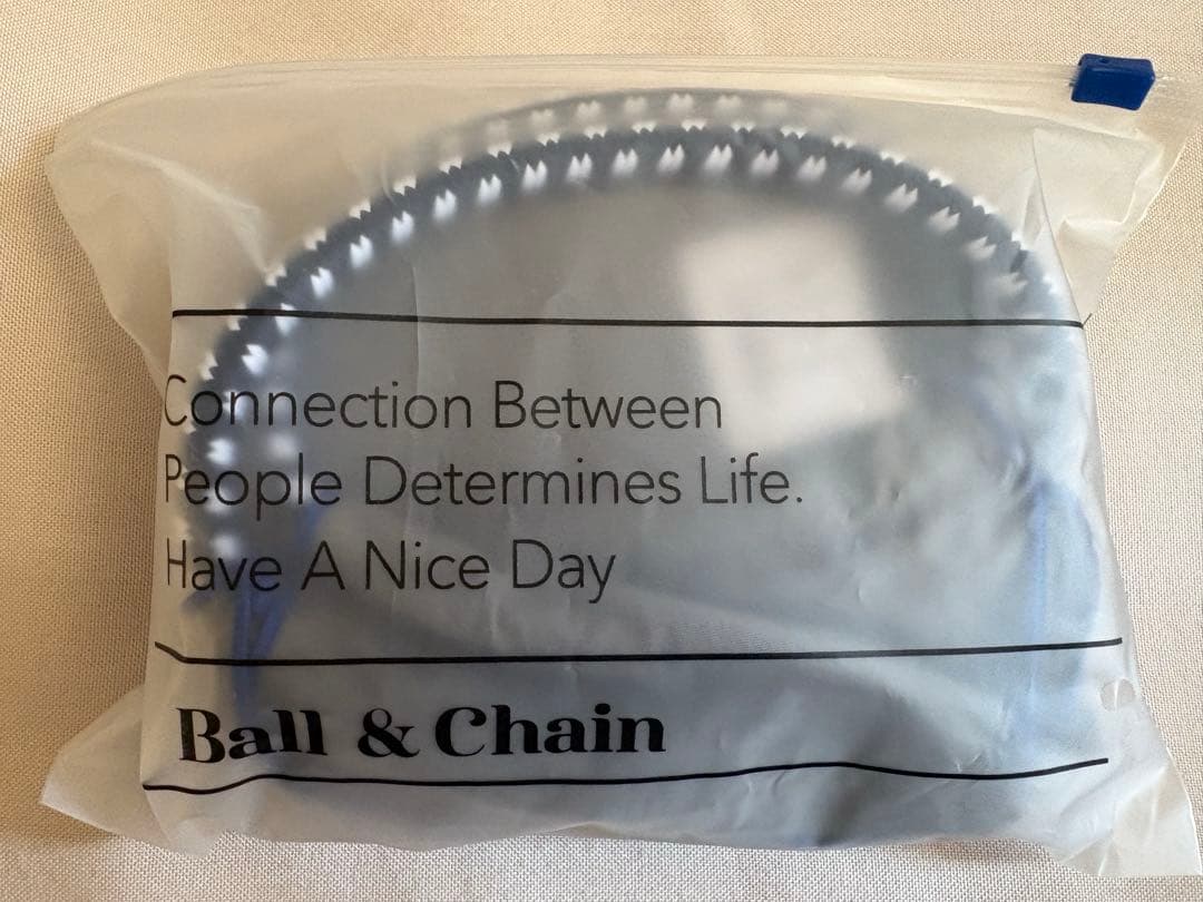 匿名配送 深川製磁 ボールアンドチェーン 完売品 グレー ポット柄