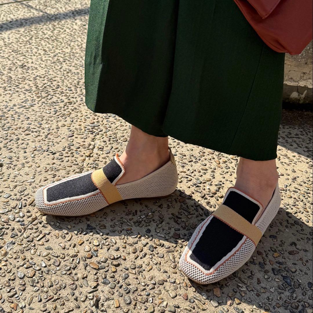 offen オッフェン square-OPPEN フラットシューズ36 23 - メルカリ