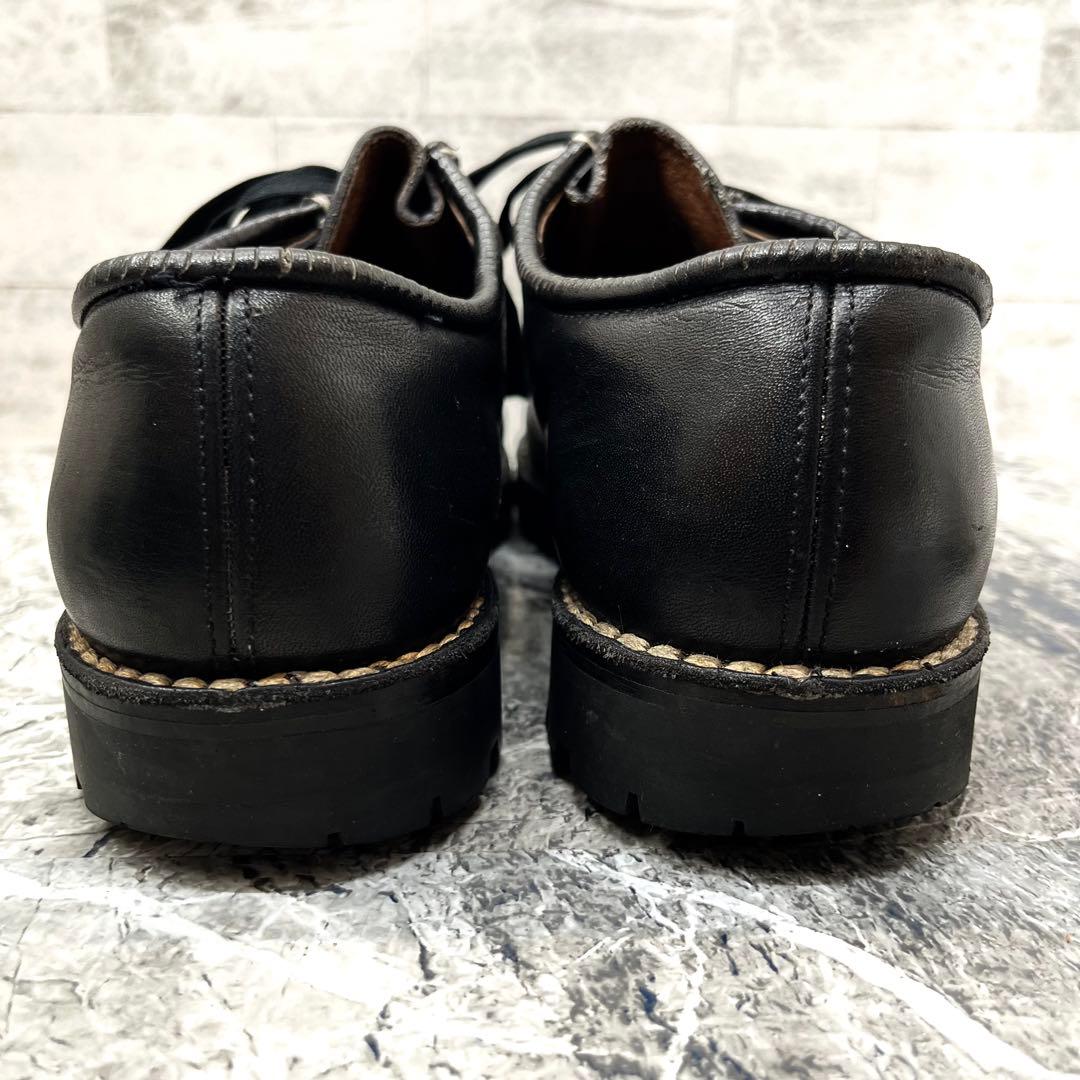 希少✨ ウルヴァリン 革靴 チロリアンシューズ ビブラムソール 黒 24.5cm